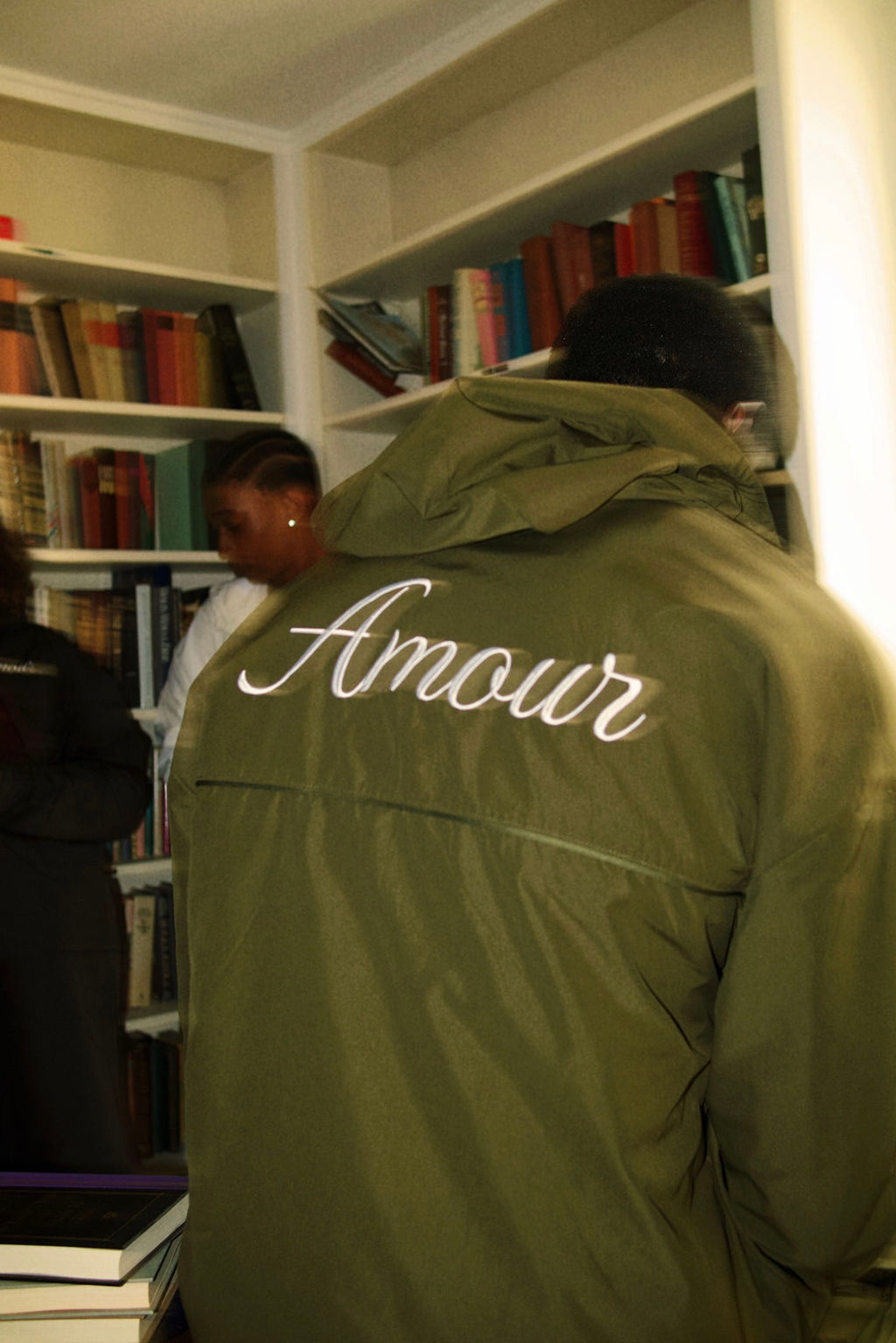 amour olive hoodie & short set