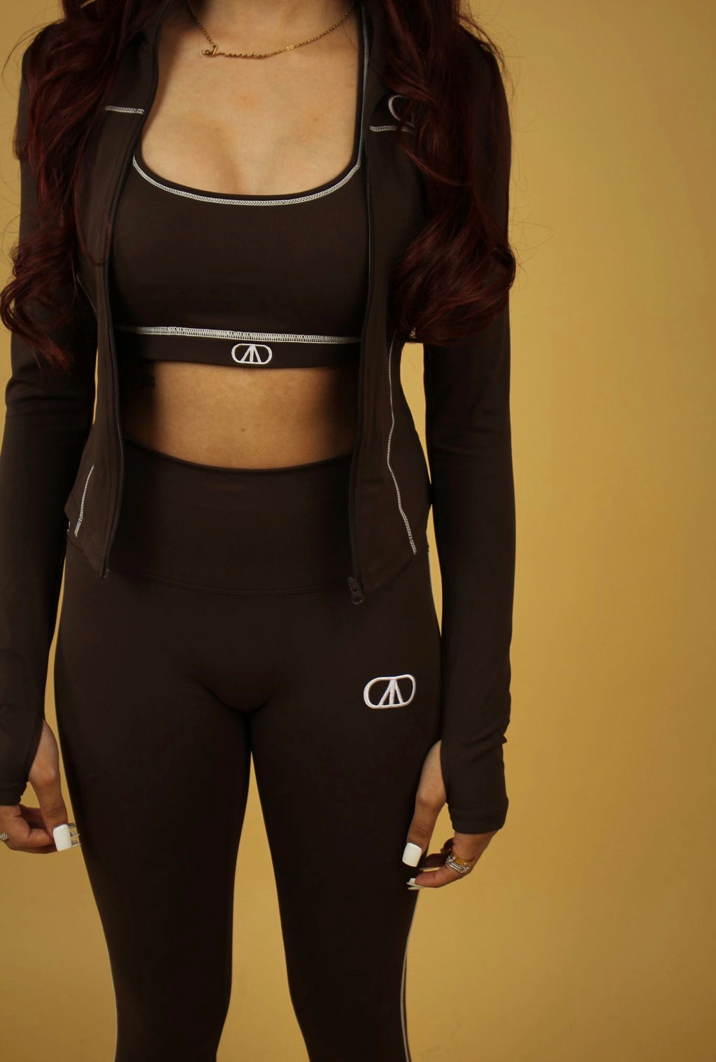 oda women's dark mocha set