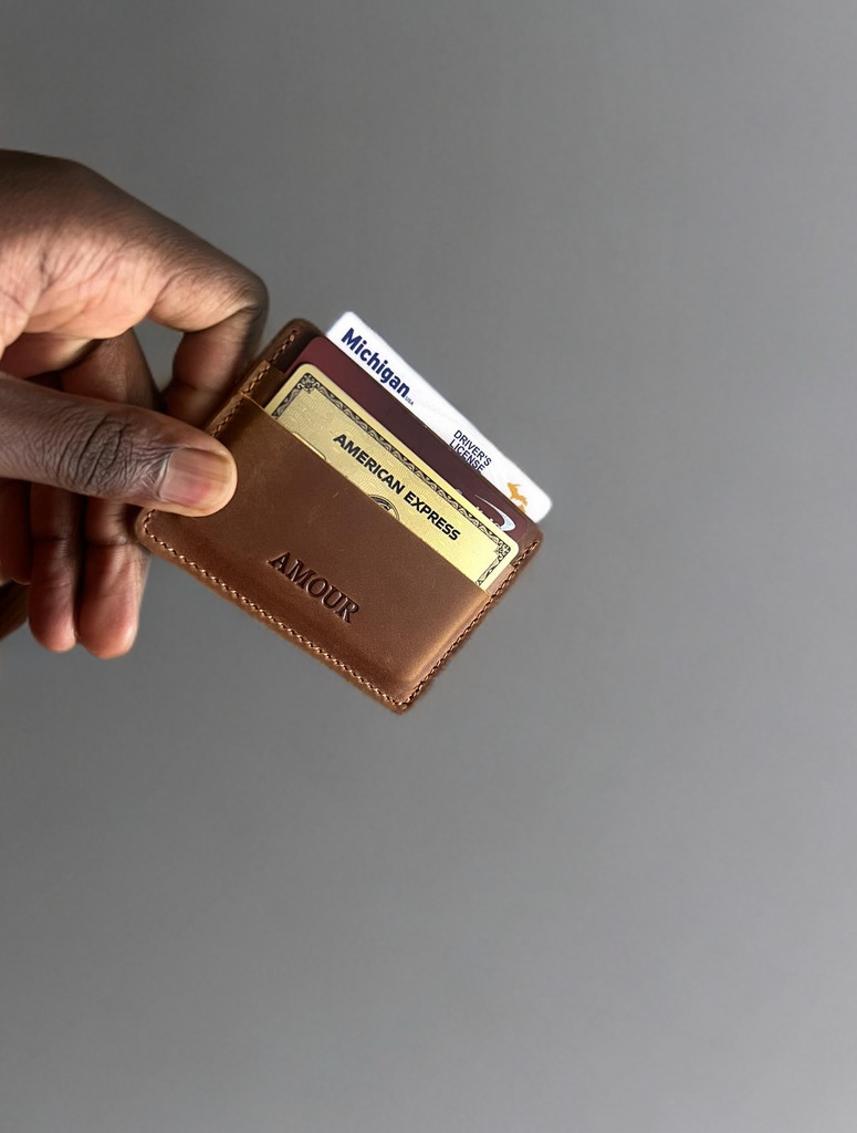 tenné leather card holder